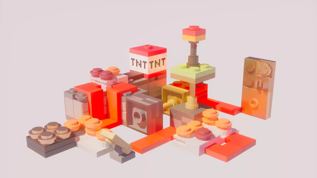 3D Blocks and Items
